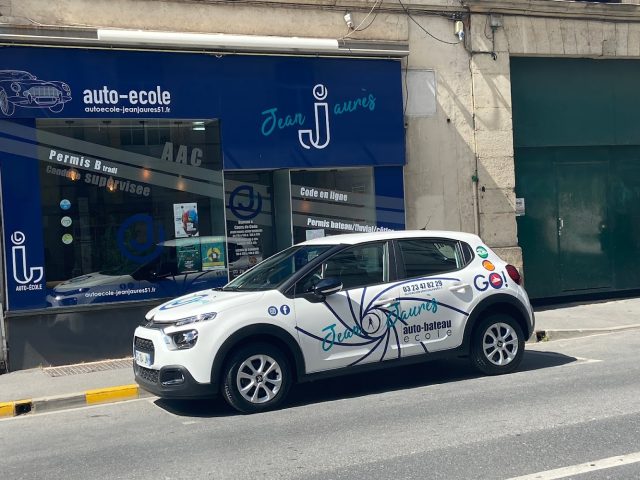 Auto-Ecole Jean Jaurès - Reims - +33 3 26 47 82 29