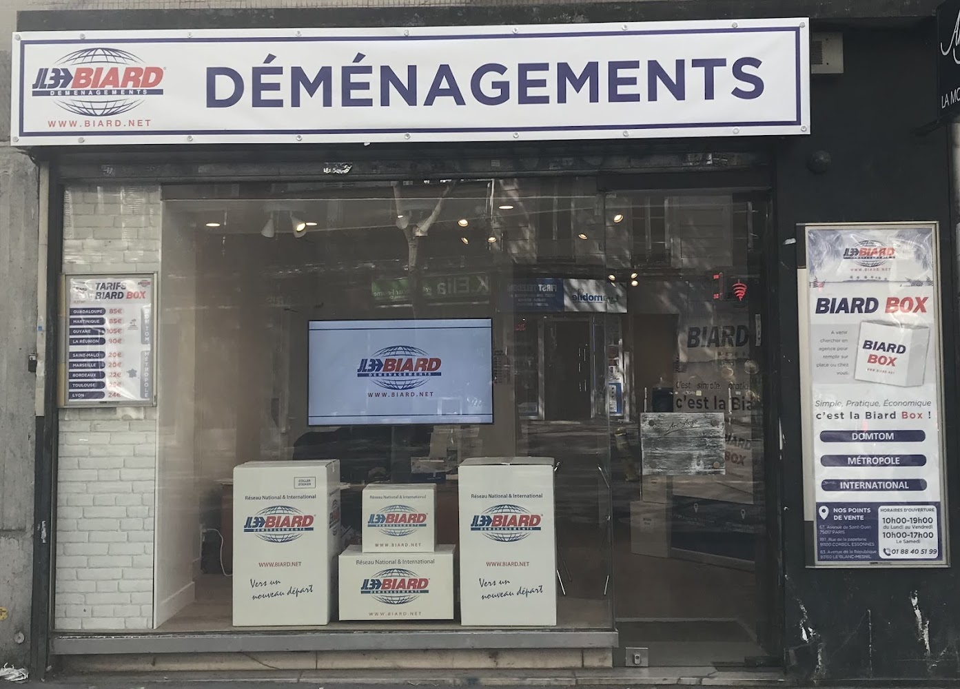 Biard Déménagement Paris17