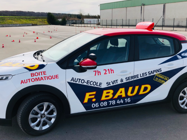 AUTO ECOLE F.BAUD - Saint-Vit - +33 3 81 58 65 19