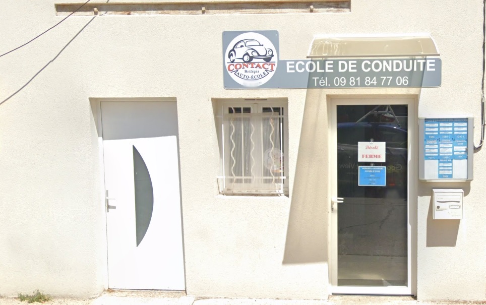AUTO ECOLE CONTACT