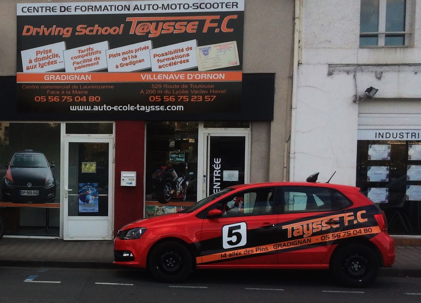AUTO ECOLE TAYSSE FC II - 529 ROUTE DE TOULOUSE- VILLENAVE D'ORNON
