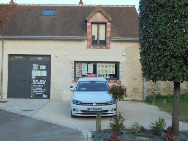 Auto Ecole de Sologne - Le Controis-en-Sologne - +33 2 54 79 02 00