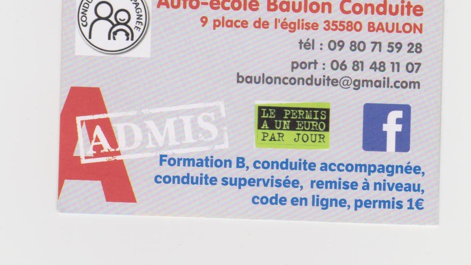 Auto Ecole Baulon Conduite