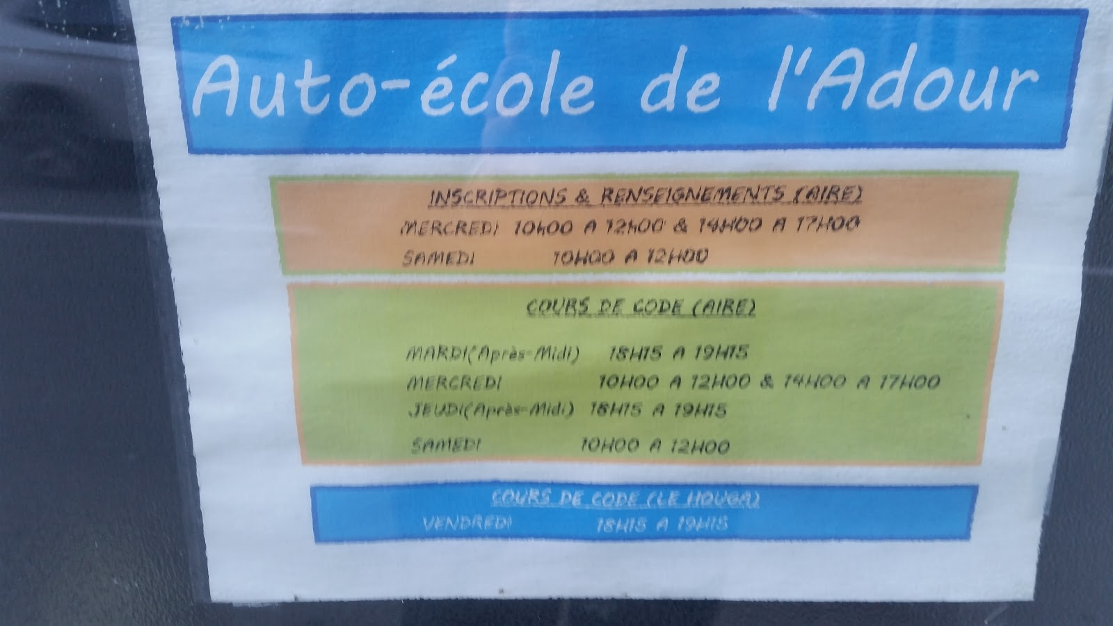 Auto Ecole de L Adour