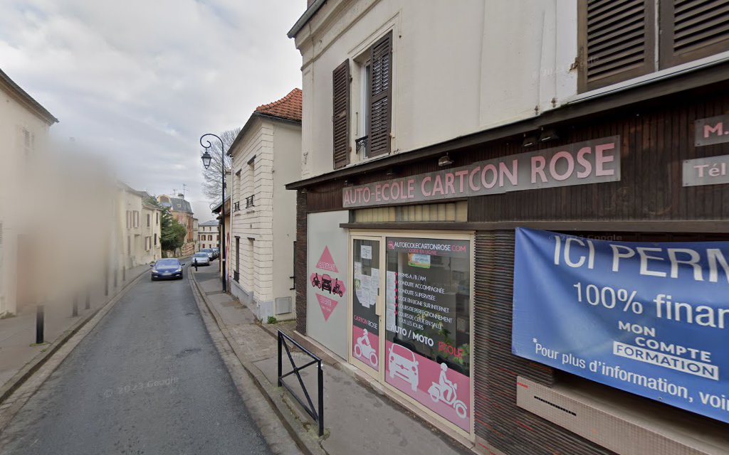 Auto-Ecole Carton Rose