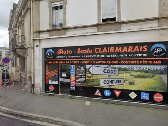 Auto Ecole Clairmarais - Reims - +33 3 26 40 69 93